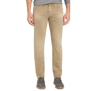 AG Adriano Goldschmidt Matchbox Tan Khaki Jeans size 29 x 34